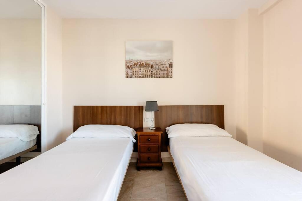 Appartement Amplio Con Vistas Al Mar Y Piscina En Benalmádena Extérieur photo